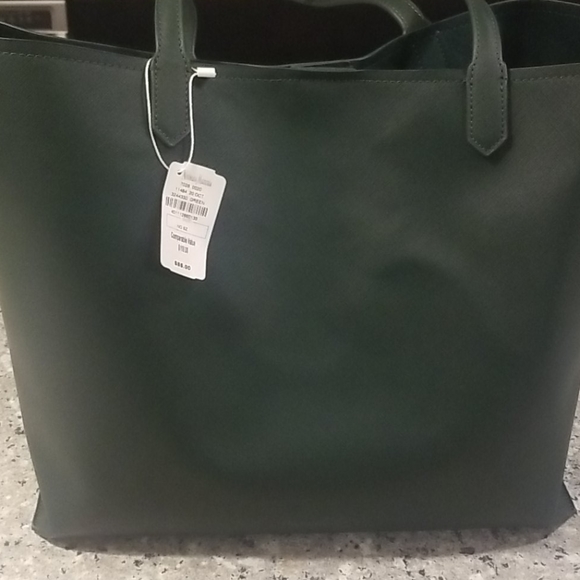 Green Neiman Marcus green tote - Picture 2 of 5